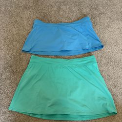 Women’s Swim Skirt Pair Size 12