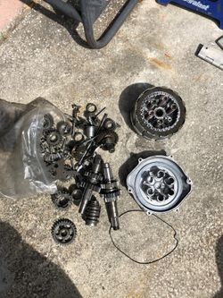 Toda la caja CR 250 r dos tiempos