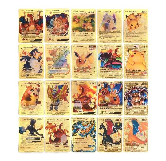 Pokemon TCG Gold Foil Eevee-lution FAN ART 9 Card Ultra Rare Lot for Sale  in Montgomery Village, MD - OfferUp