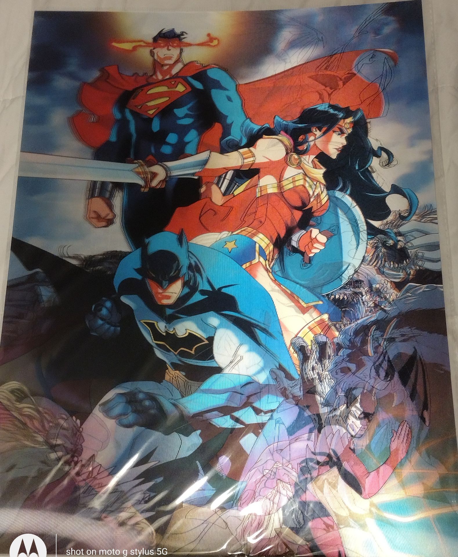 3D Hologram poster