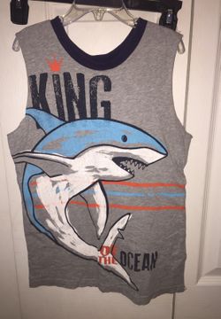 LIKE NEW~ BOYS “THE CHILDREN’S PLACE” SLEEVELESS MUSCLE SHIRT