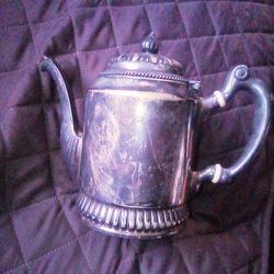 Gorman Silver Tea Pot  And Tea Kettle