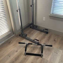 Dip Station + Pull-Up Bar – Home Gym