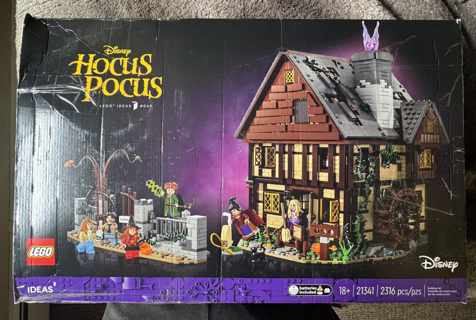 Lego Disney Hocus Pocus Set New/Not Built