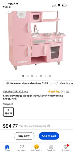Pretend Toddler Kitchen