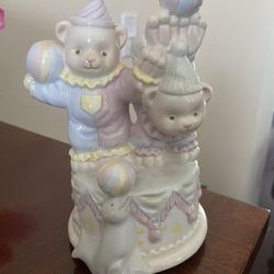 Porcelain Nursery Music Box
