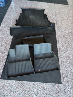 Tesla Model 3 All weather floor liners, cargo mats