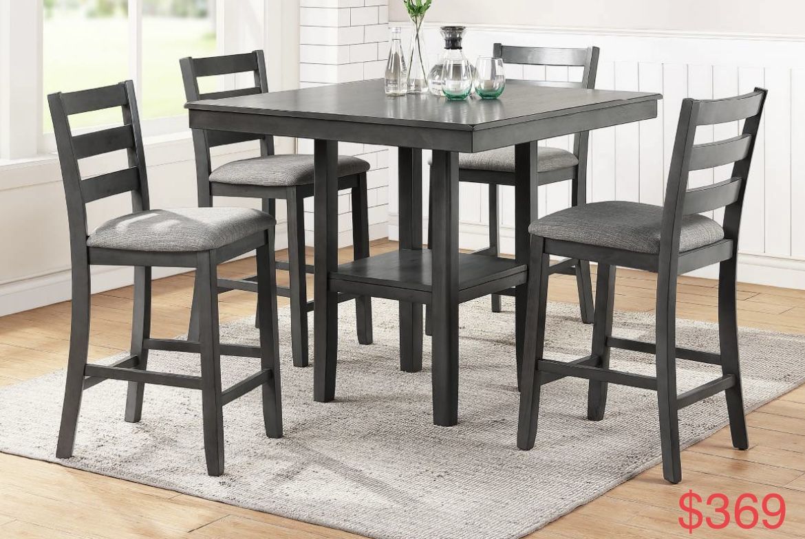 Counter Height Dining Table Set