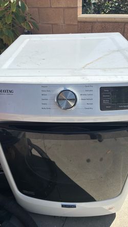White Top-Load Washer or Dryer