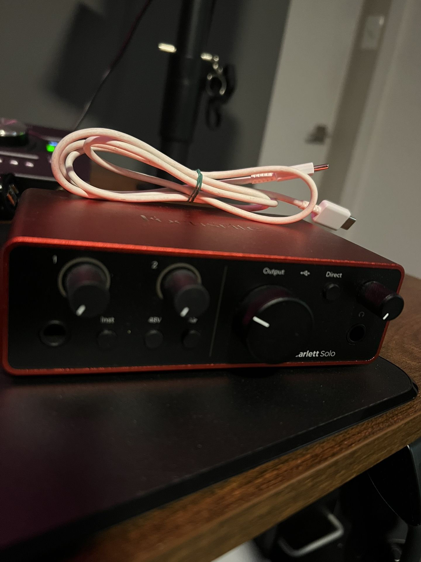 Focusrite Scarlett Solo Gen 4 USB Audio Interface