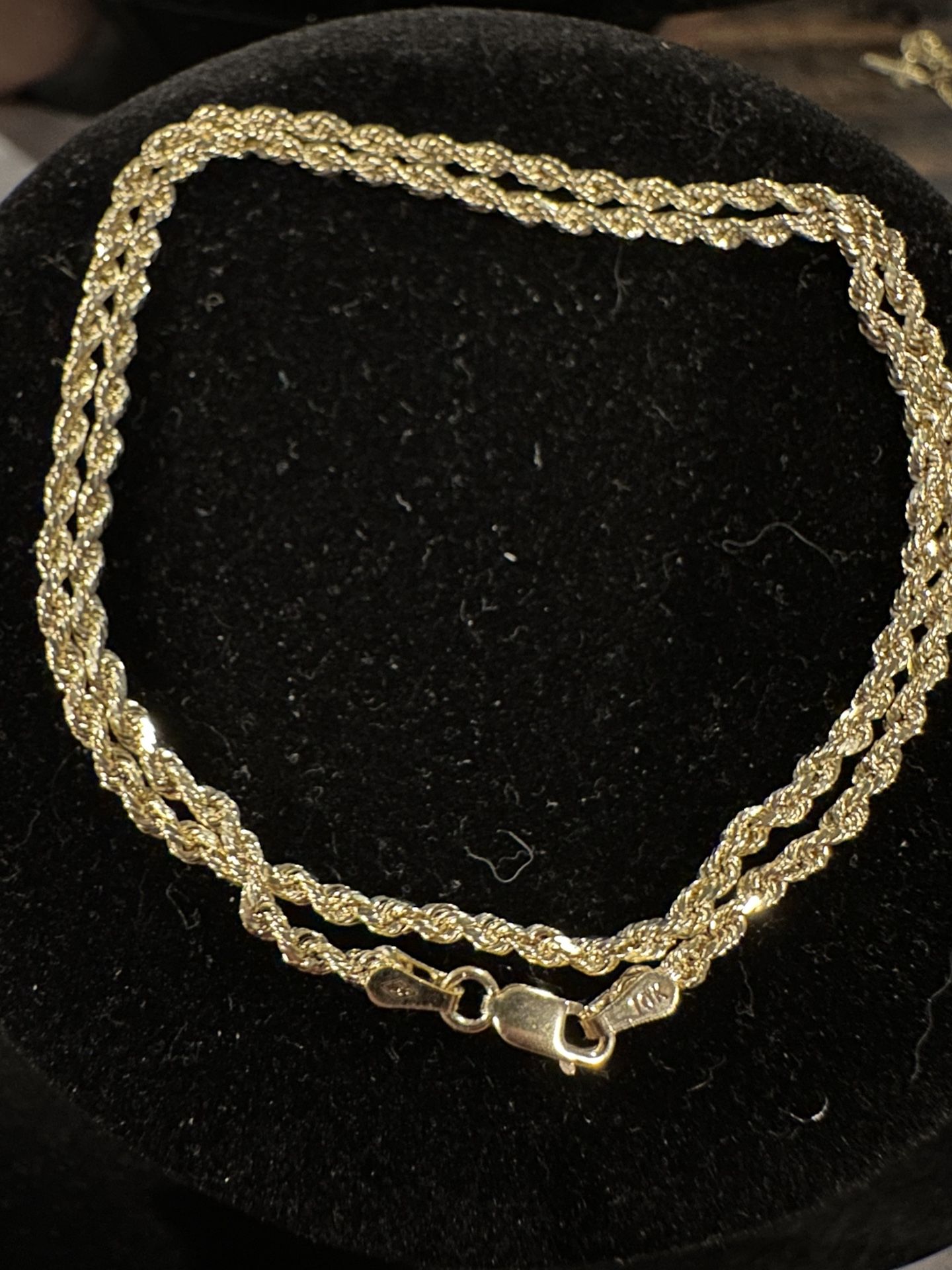 10k Gold Rope Chain
