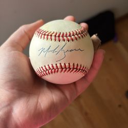 Baseball Signed By Mordecai Brown