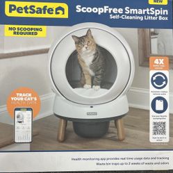 PetSafe ScoopFree SmartSpin Self-Cleaning Litter Box