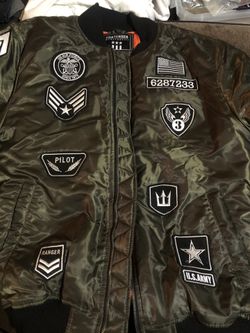 Medium flight jacket