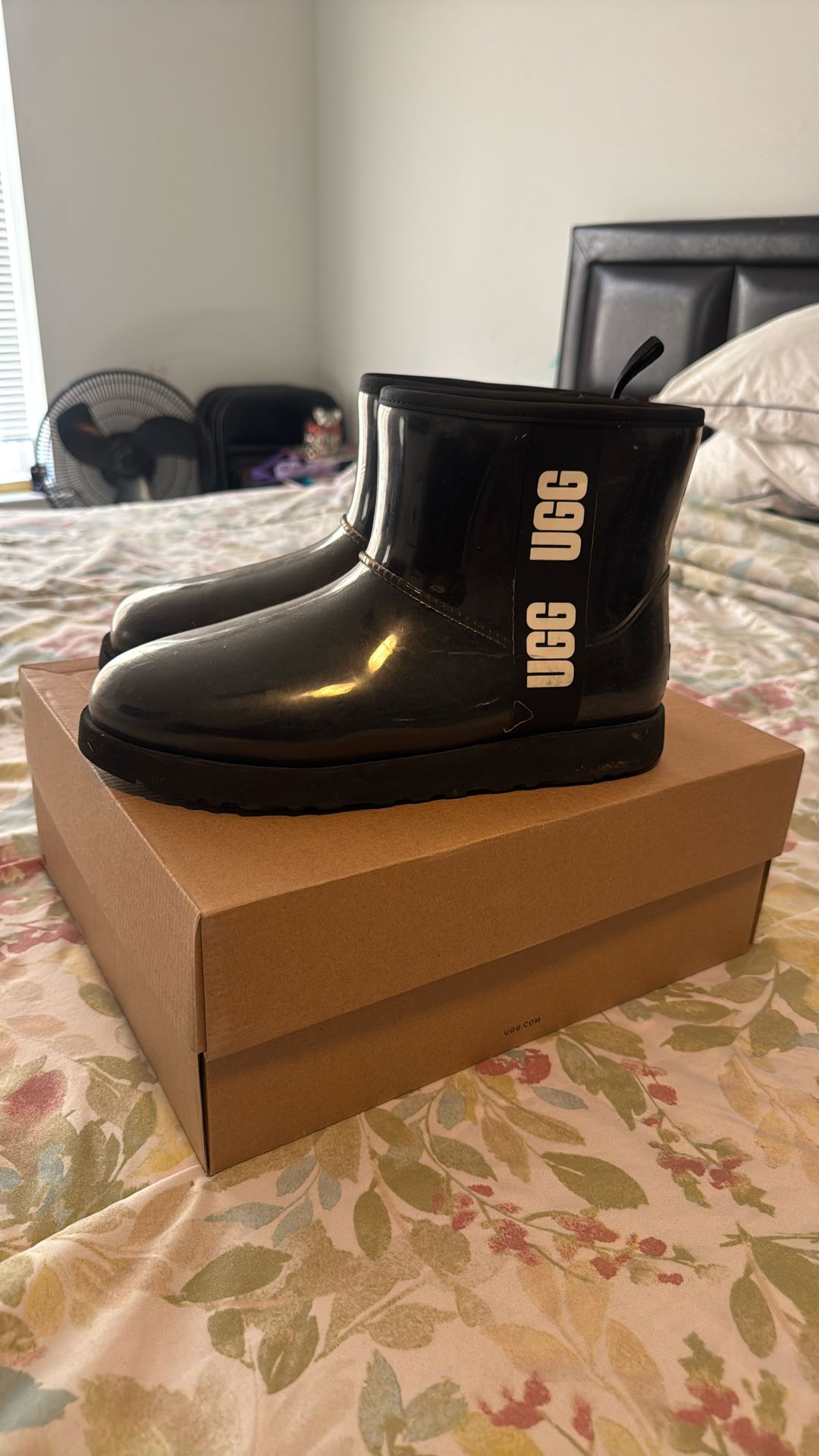 Black Rain Boots Ugg