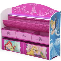 Disney Princess Toy And Book Organizer 