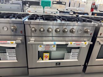 New Forno 36” Gas Stove FINANCING AVAILABLE