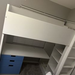 IKEA Bunk bed With Desk