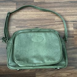 Vintage Leather Overnight Bag