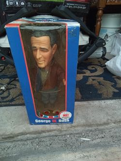George W Bush Pop Culture Series Collectors Edition Animated Figure