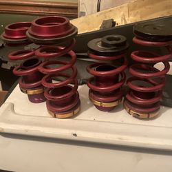GROUND Control coilovers For A Mazda Miata. With eibach Springs.