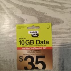 Straight Talk 10 GB DATA