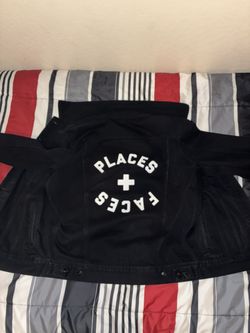 PLACES + FACES Black Denim Jean Jacket