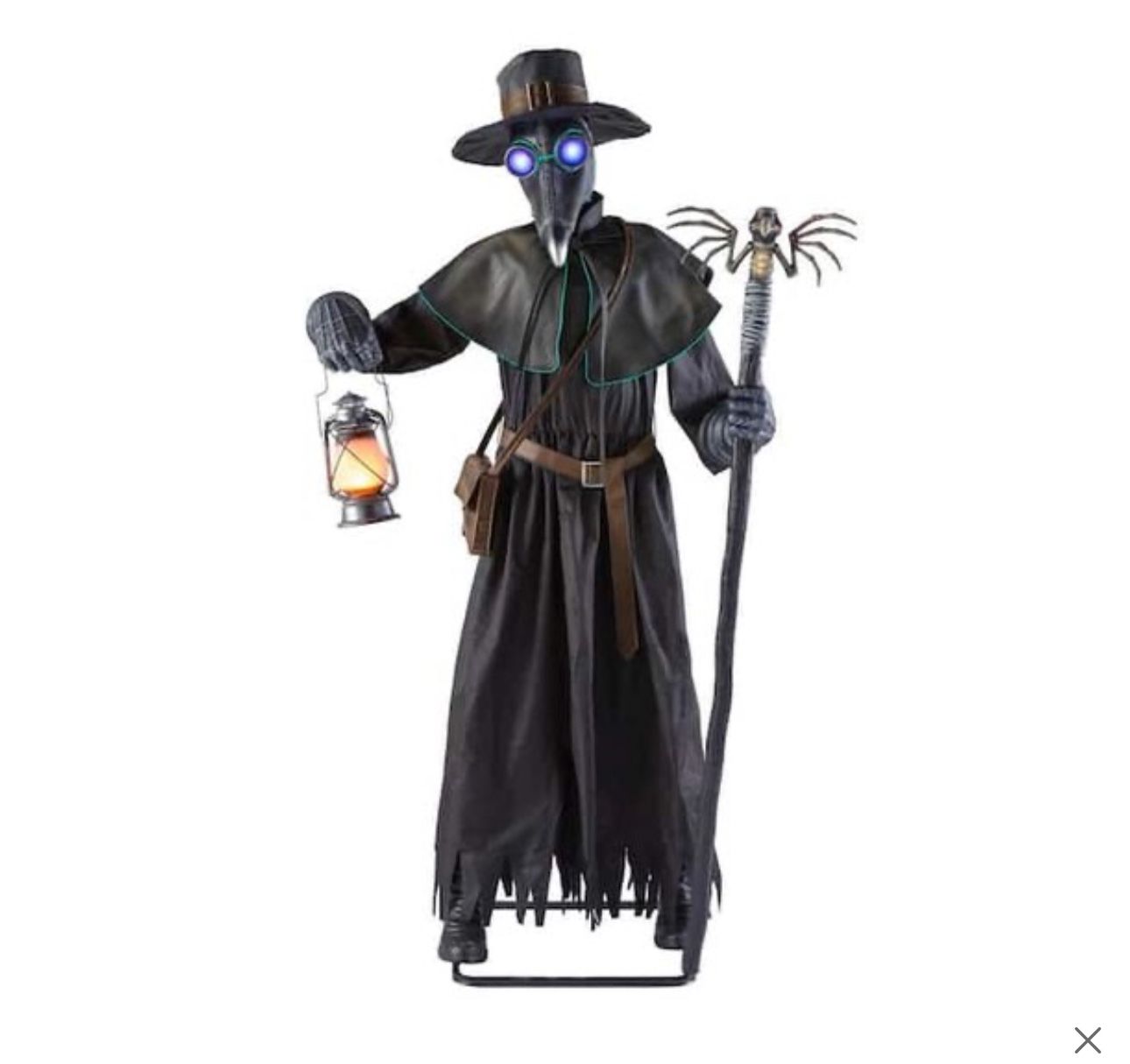 7 Ft. Fears Through The Years Animated LED Plague Doctor