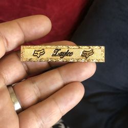 14k Solid Custome Name Plate pendants