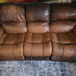 Free Leather Recliner 