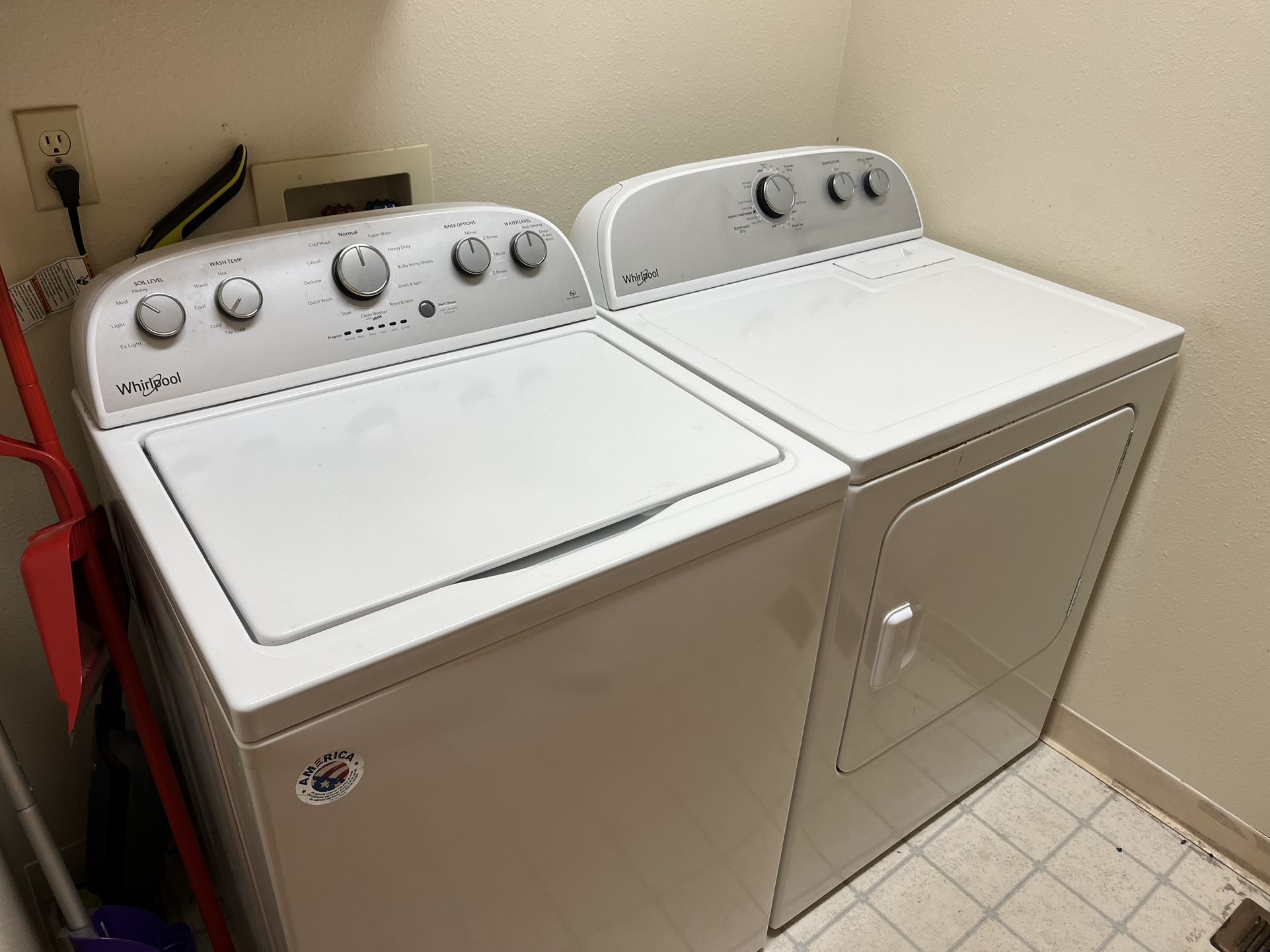 Washer And Dryer