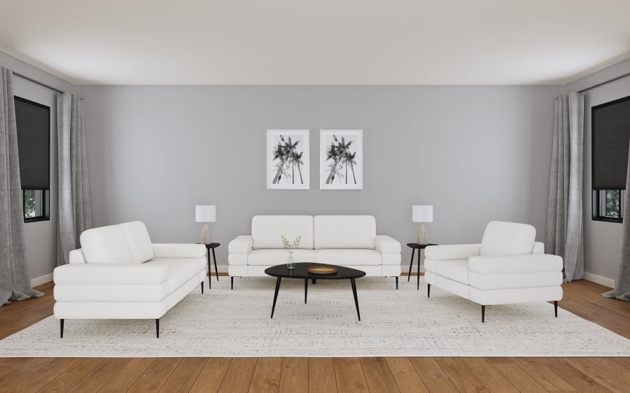 UPHOLSTERED SOFA SET 3PC