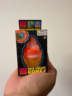 Nee Doh Nice Cream Cone Squishy Toy