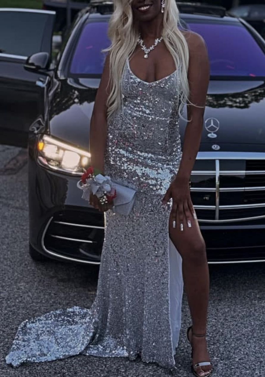 Prom Dress Plus Accessories