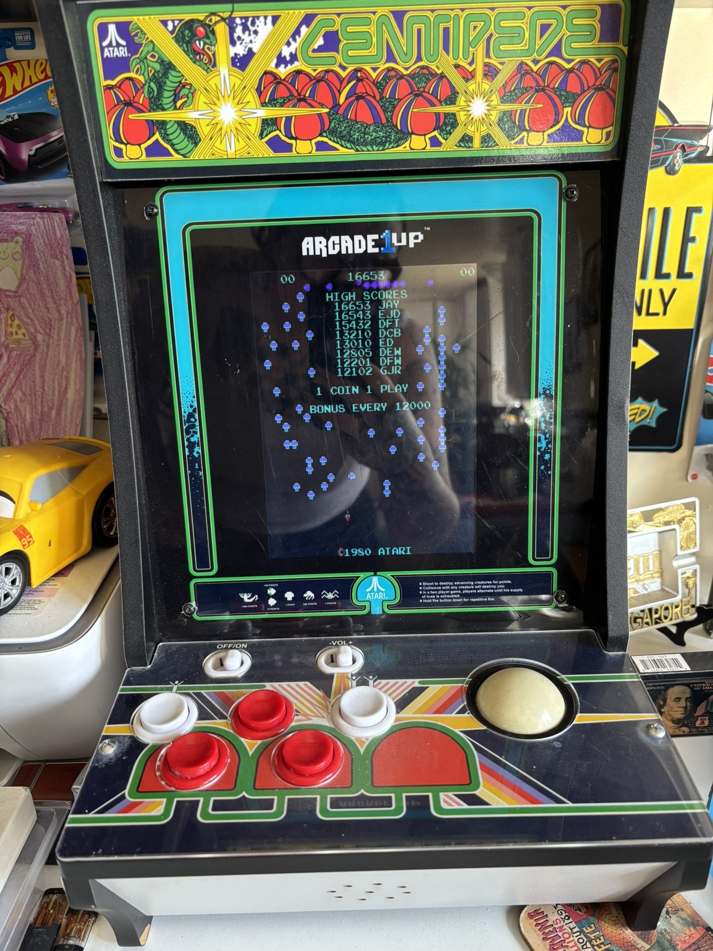 Arcade 1 Up Centipede Atari Game