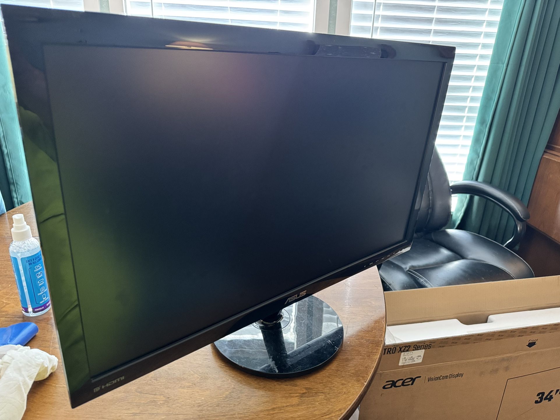 27 inch ASUS HD monitor for business office personal use