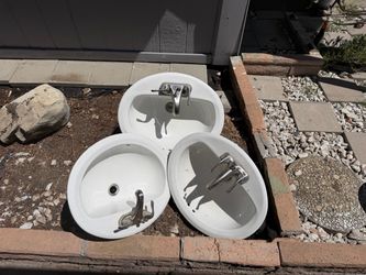 Over mount drop in sinks FREE