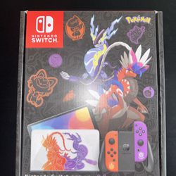 ⭐️ NEW Limited Edition Nintendo Switch OLED Pokémon Scarlet & Violet Edition 