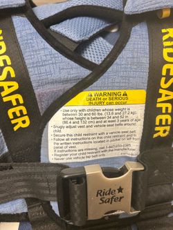 Ride safer car seat