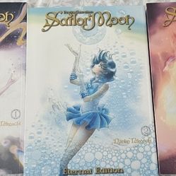 Sailor Moon Manga books volumes 1,2,3