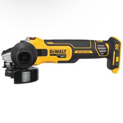 20V MAX XR Cordless Brushless 4.5 in. Slide Switch Small Angle Grinder with Kickback Brake (Tool Only)