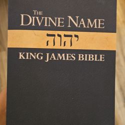 Divine Name King James Bible