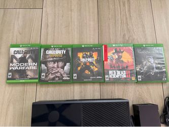 Xbox One with Games and Remote