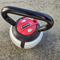40lb Titan Adjustable Kettlebell