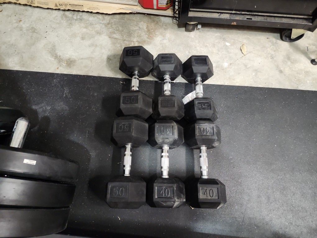 Tru Grit Hex Dumbbells