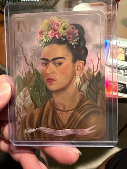 Lucas Museum of Narrative Art Frida Kahlo card painting