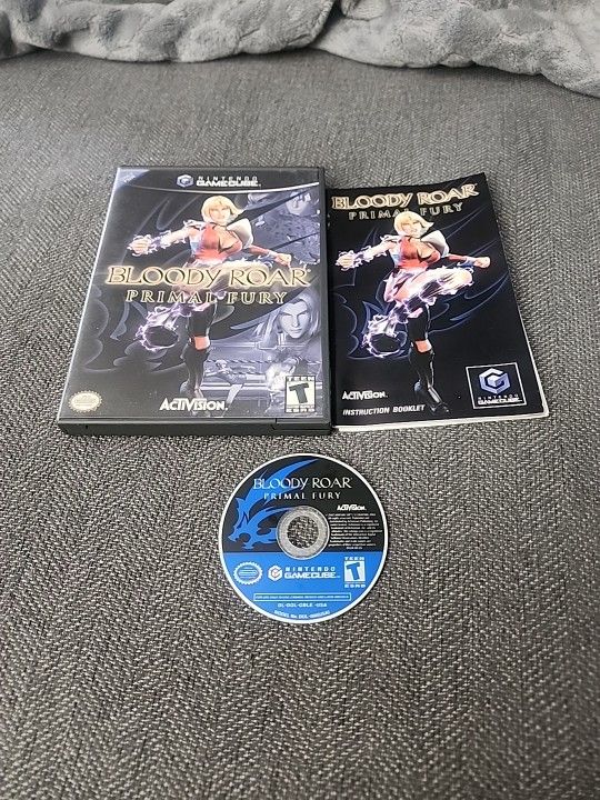 Bloody Roar Primal Fury Nintendo Gamecube Complete