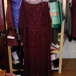 Formal Women's Dress W/Sequins Size 18 $10!!