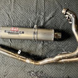 Suzuki GSXR 600 750 Full Yoshimura RS-3 Stainless Exhaust System 