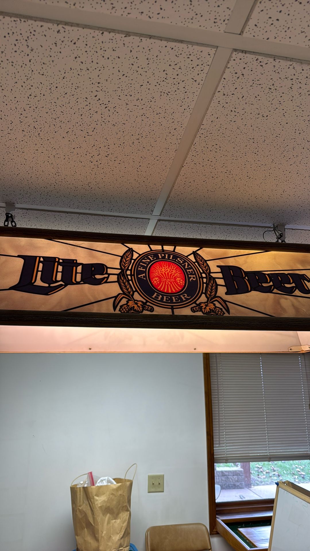 LITE BEER Pool Table Light